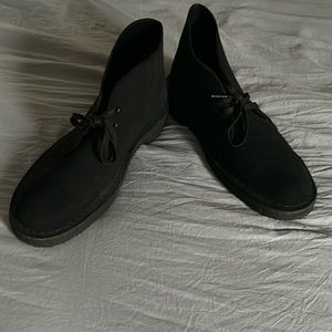 Black Clark Dress Shoes